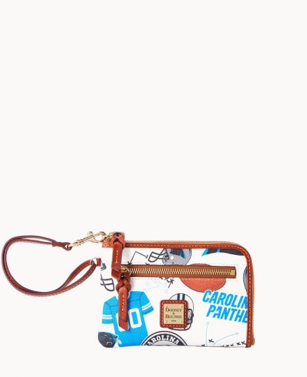 Dooney NFL Panthers Multi Function Zip Around PANTHERS ID-egOHgj9m - Click Image to Close