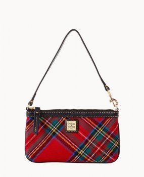 Dooney Tartan Large Slim Wristlet Red ID-FtYhLV4h