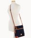 Dooney Suede Tassel Crossbody Navy ID-Fd8ezbKu