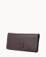 Dooney Florentine Slim Wallet Brown Tmoro ID-Z4dVOTP5