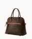 Dooney Florentine Domed Satchel Brown Tmoro ID-hMkBrBlE