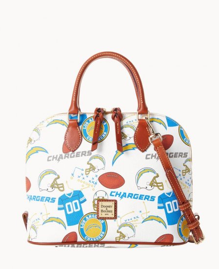 Dooney NFL Chargers Zip Zip Satchel CHARGERS ID-0VXhvDNR - Click Image to Close