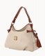 Dooney Pebble Grain Hobo Bone ID-xtff2Cbk