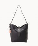 Dooney Henrys Tulip Tote Black ID-wZSfIDXc