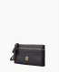 Dooney Saffiano Double Zip Wristlet Black ID-1qwNjC5L