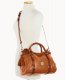 Dooney Ostrich Satchel Caramel ID-l0SNTeOM