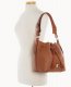 Dooney Pebble Grain Drawstring Caramel ID-b3ySim6H