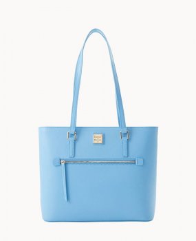 Dooney Saffiano Shopper Sky Blue ID-S1HKHr2D