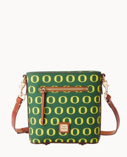 Dooney Collegiate Oregon Small Zip Crossbody OREGON ID-07KtOlcW - Click Image to Close