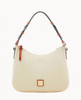 Dooney Pebble Grain Kiley Hobo Bone ID-s18lxkuw