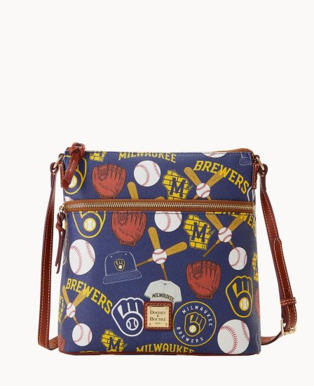 Dooney MLB Brewers Crossbody Brewers ID-DwvxHfrI - Click Image to Close