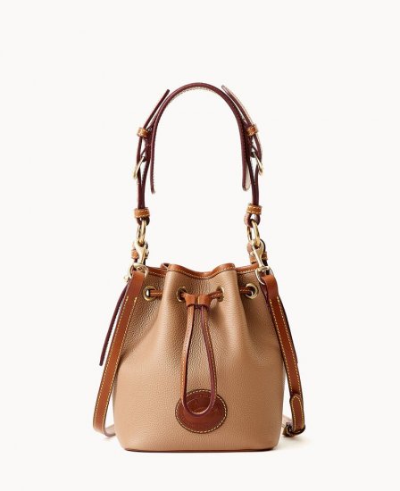 Dooney All Weather Leather 3.0 Mini Drawstring 17 Taupe ID-Bf7Awfn4 - Click Image to Close