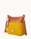 Dooney Pebble Grain Crossbody 25 Mustard ID-yC0mofTA