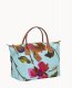 Dooney Roberta Pieri Flower Classic Small Robertina Tote Light Blue ID-JnnnU0fn