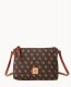 Dooney Gretta Crossbody Pouchette Brown Tmoro ID-5WZ4PvJa