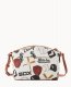 Dooney MLB White Sox Suki Crossbody Med Wristlet WHITE SOX ID-PEXdQwg6