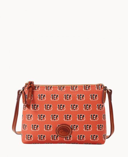 Dooney NFL Bengals Crossbody Pouchette Bengals ID-8WrHyY82 - Click Image to Close