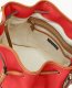 Dooney Pebble Grain Drawstring Red ID-VOrgyZ1M