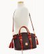 Dooney Pebble Grain Bristol Satchel Brown Tmoro ID-ovk93Hh8