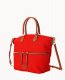 Dooney Nylon Large Pocket Satchel Red ID-rtDozX8K