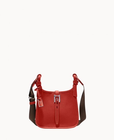 Dooney Henrys Small Crossbody Red ID-9x0Sfj2M - Click Image to Close