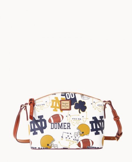 Dooney Collegiate Notre Dame Suki Crossbody NOTRE DAME ID-HbVV5TG2 - Click Image to Close