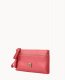 Dooney Saffiano Double Zip Wristlet Bubble Gum ID-ZTaZj3PY