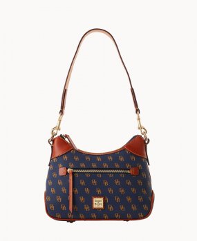 Dooney Gretta Small Hobo Navy ID-1E6QENDL