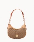 Dooney Maritime Small Hobo Brown ID-hSz7lfaV