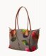 Dooney Roberta Pieri Flower Classic Sm Robertina Tote w Long Handle Taupe ID-dCEbCIBE