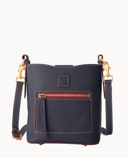 Dooney Florentine Small Ridley Navy ID-GOYosZVI - Click Image to Close