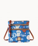 Dooney MLB Dodgers N S Triple Zip Crossbody Dodgers ID-Lgsplq8h