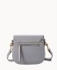 Dooney Saffiano Saddle Bag Smoke Grey ID-CAVkNylW