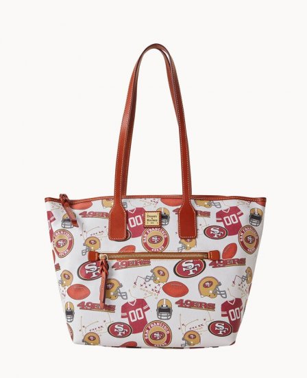 Dooney NFL 49ers Tote 49ERS ID-WWF3l6Fy - Click Image to Close