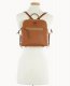 Dooney Pebble Grain Backpack Caramel ID-GDXrwa95