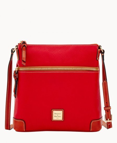 Dooney Pebble Grain Crossbody Red ID-x2VZsOZ2 - Click Image to Close