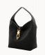 Dooney Florentine Logo Lock Shoulder Bag Black Black ID-mj6gHNLH