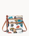 Dooney NFL Jaguars N S Triple Zip Crossbody JAGUARS ID-mwEgcWuq