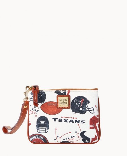 Dooney NFL Texans Stadium Wristlet TEXANS ID-is2m8hWl - Click Image to Close