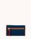 Dooney Pebble Grain Continental Clutch Midnight Blue ID-qqaJlVQa