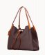 Dooney Oncour Elba Small Full Up Two Chocolate ID-cikw1MJ5