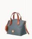 Dooney Pebble Grain Trina Satchel Slate ID-NOWZUJsO