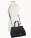 Dooney Saffiano Zip Satchel Black ID-gCLjDZlp