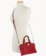 Dooney Pebble Grain Ruby Bag With Card Case Red ID-g8tlGIO1