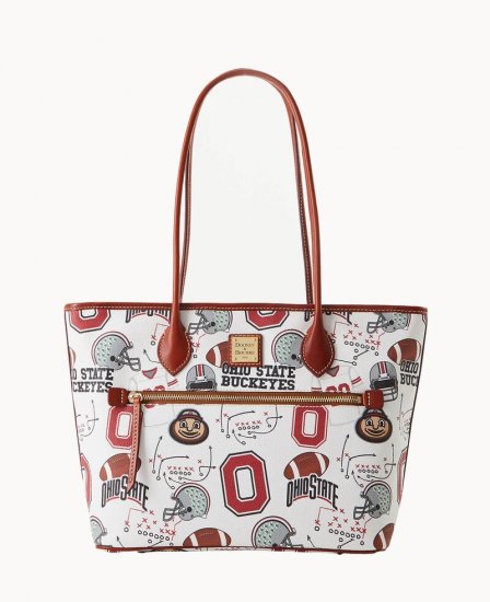 Dooney Collegiate Ohio State Tote OHIO STATE ID-lgkPVn1A - Click Image to Close