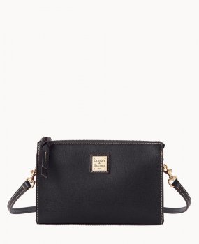 Dooney Saffiano Janine Crossbody Black ID-zjwdOkJj