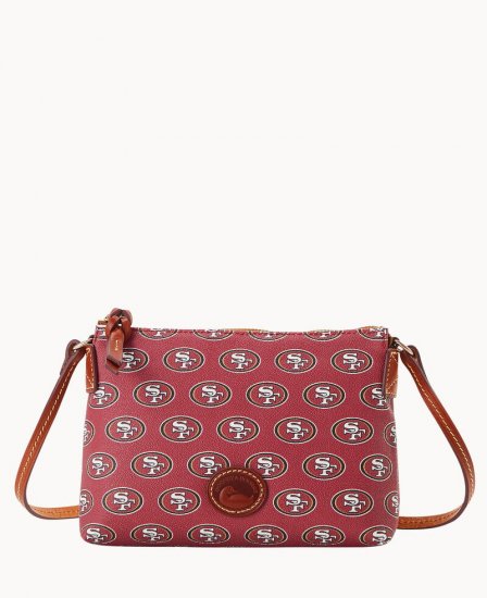 Dooney NFL 49ERS Crossbody Pouchette 49ERS ID-UPfizOAs - Click Image to Close