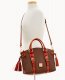 Dooney Pebble Grain Bristol Satchel Bark ID-2nc9152Z