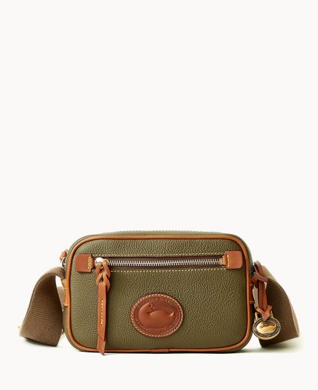 Dooney All Weather Leather 3.0 Camera Crossbody 20 Green ID-F6uJMYS9 - Click Image to Close