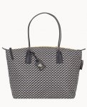 Dooney Roberta Pieri Tatami Classic Large Robertina Tote Midnight Blue ID-SuQFlQ94